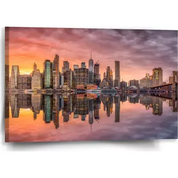 Obraz Sablio Obraz New York Západ slunce - 60x40 cm