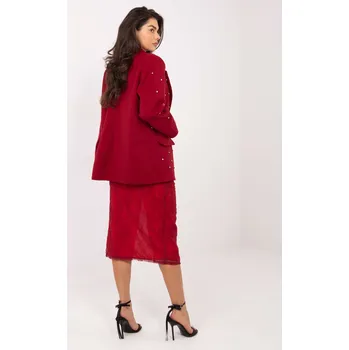 Dámské sako IT MA blejzr 18365.97 bordó jedna velikost