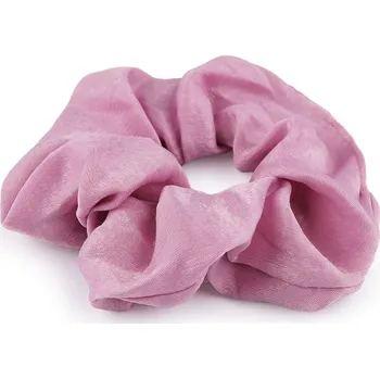 Náramek Gumička scrunchie do vlasů, velké, 8 fialová lila