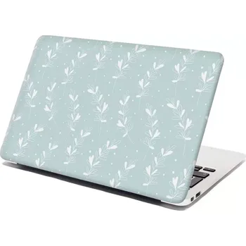 samolepka Sablio Samolepka na notebook Bílé lístky - 29x20 cm