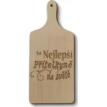 Kuchyňské prkénko Sablio Prkénko Ta nejlepší přítelkyně na světě