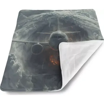 deka Sablio Deka pro miminko Letadlo v bouři - 80x100 cm