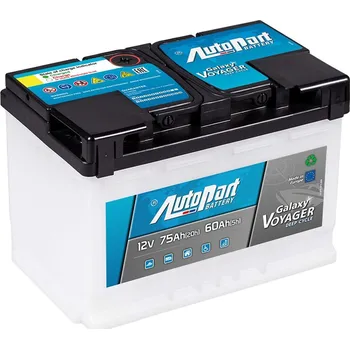Autobaterie Autobaterie Voyager 12V 75Ah Trakční