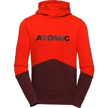 Pánská mikina ATOMIC RS KIDS HOODIE Red-aroon vel. M (140/10)