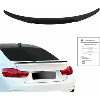 Nárazník JOM spoiler kufru BMW 4 F36 Gran coupé (2013-2021) černý, lesklý