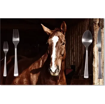 prostírání Sablio Prostírání Kůň ve stáji: 40x30cm
