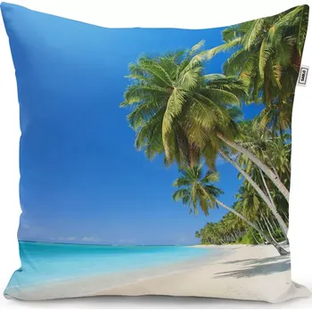 Polštář Sablio Polštář Palmová pláž - 50x50 cm