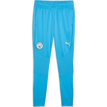 PUMA Tréninkové kalhoty Manchester City 2024/25 L MODRÁ