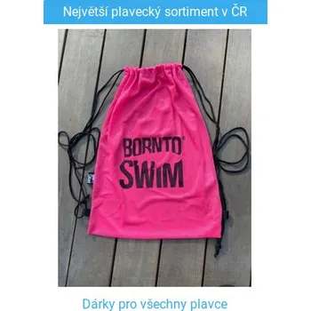 Sportovní vak BornToSwim Mesh bag 1 Růžovo/černá