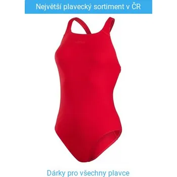 Dámské plavky Speedo Eco Endurance+ Medalist Fed Red L - UK36