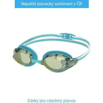 Plavecké brýle Speedo Vanquisher 3.0 Mirror Female Modro/zlatá