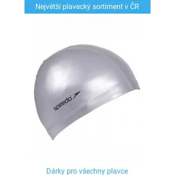 Plavecká čepice Plavecká čepička Speedo Ultra Pace Cap Stříbrná