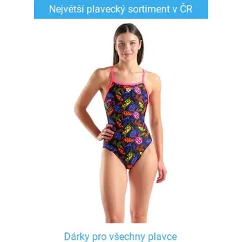 Dámské plavky Arena Performance Sea Turtles Lightdrop Back XL - UK38