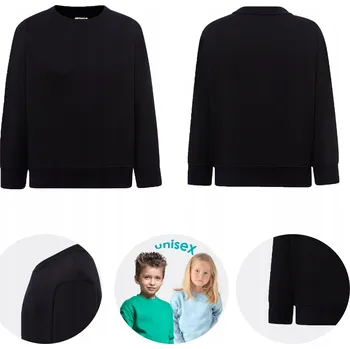 Chlapecká mikina JHK dětská mikina polyester černá, velikost 104