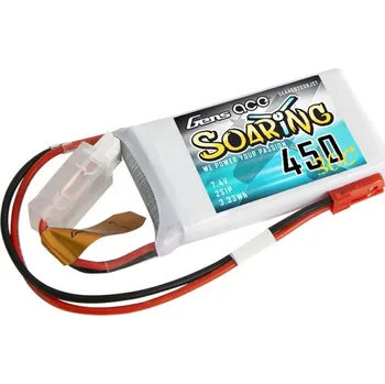 RC vybavení Gens ACE Soaring LiPo - 2S 450mAh 7,4V 2S1P (30C) JST-SYP Plug