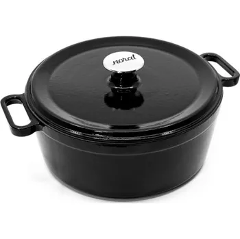 Hrnec Litinový hrnec kulatý Noral černý 66667005
