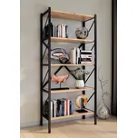 VCM Policový regál Insasi, dub medový 487284