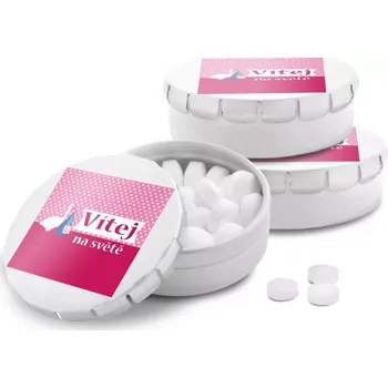 Bonbon Sablio Mentolky Vítej na světě 4 - 3 ks