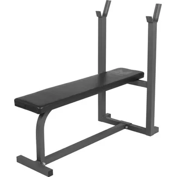 Gorilla Sports Bench Press lavička s držákem, 101 x 50 cm