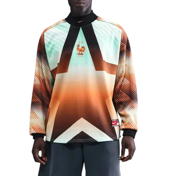 Sport Dres s dlouhým rukávem Nike France Authentic Goalkeeper Long-Sleeve 2026 io0794-010 Velikost L