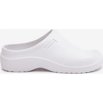 Dámské polobotky Dámské pěnové pantofle – bílé Parissa Velikost: 41