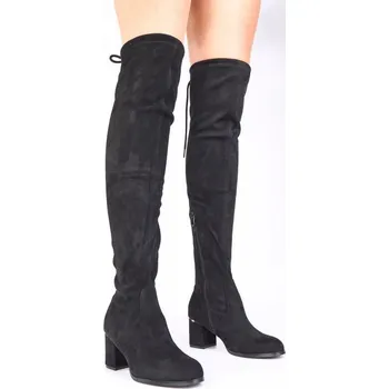 Dámské kozačky Kozačky na podpatku model 222030 Solea 41