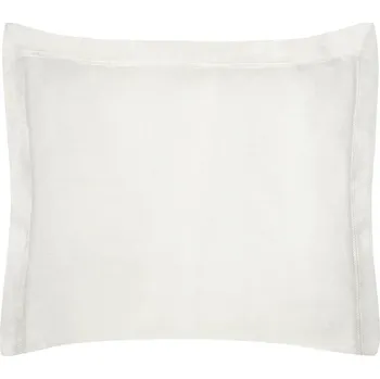 NOVA COLOUR Povlak na polštář bavlněný se saténovým leskem a ozdobným lemem