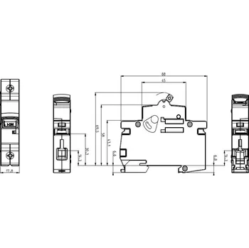 modulární přístroj a rozvaděč ETI Elektroelement ETIMAT P6 1p C20 Jistič ETIMAT P6 1p C20, 1-pólový, char. C, Icn = 6kA, In = 20A, Un = 230/400 AC