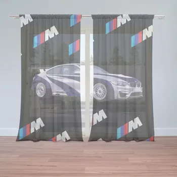 Záclona Sablio Záclony MPERFORMANCE sportovní auto: 2ks 150x250cm