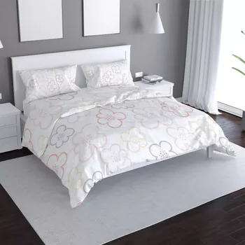 Povlečení Sablio Povlečení Dětské kvítí - 140x220 / 90x70