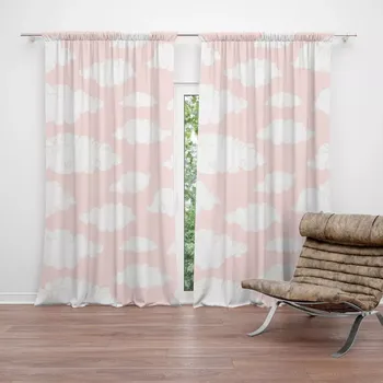 Závěs Sablio Závěs Oblaka: 2ks 140x250cm