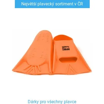 Ploutve Plavecké ploutve BornToSwim Short Fins Orange L