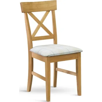 Jídelní stůl OAK L834 – čalouněná židle - dub , lux 2 camel