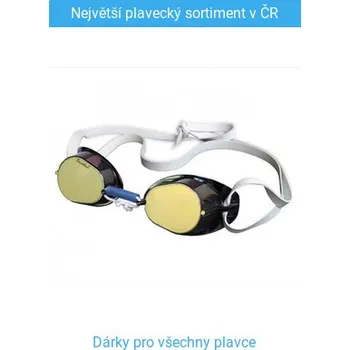 Plavecké brýle Plavecké skořápky Malmsten Swedish mirror Fialovo/zelená