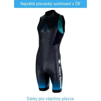Neoprenový oblek Pánský krátký neopren Aqua Sphere Aquaskin Shorty V3 Men Black/Blue L