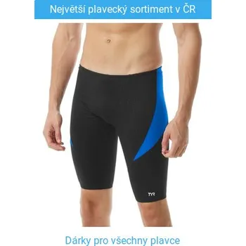 Pánské plavky Tyr Hexa Splice Jammer Black/Blue M - UK34