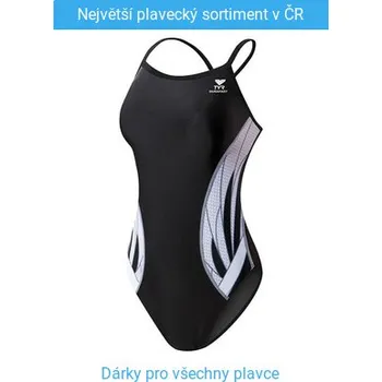 Dámské plavky Tyr Phoenix Diamondfit Black/White 26