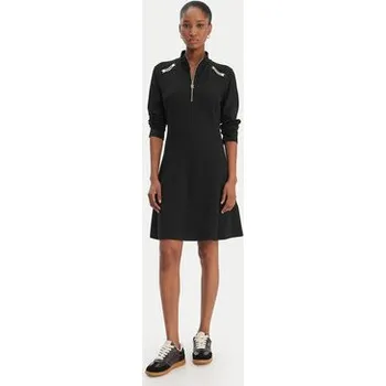 Dámské šaty Liu Jo Sport Každodenní šaty TA6019 JS182 Černá Regular Fit XL