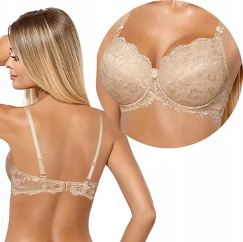 Dámské spodní prádlo Paripari push-up podprsenka béžová velikost 100B