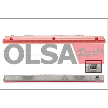 Osvětlení automobilu Přídavné brzdové světlo AIC 72394