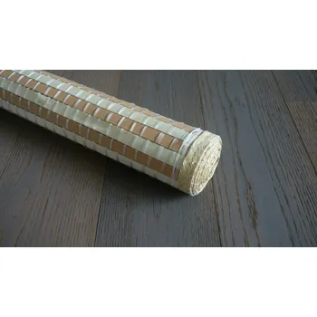 Obklad Rohož za postel 70 x 300 cm kombinace světlý buk - přírodní / loubkové rohože na stěnu Fanaiva