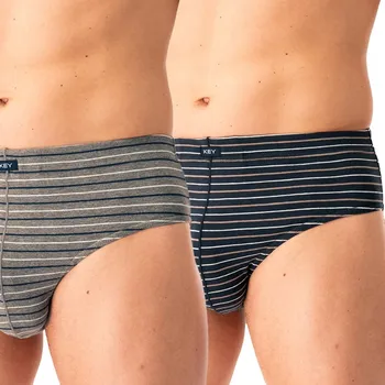 Slipy Pánské slipy KEY MPP-311 B25 L (40) vícebarevné