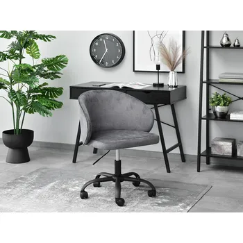 Křeslo Mebel Partner Senzitiv (grafitová + černá)