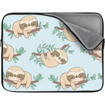 pouzdro na notebook Sablio Obal na notebook Lenochodi na větvi - 13"