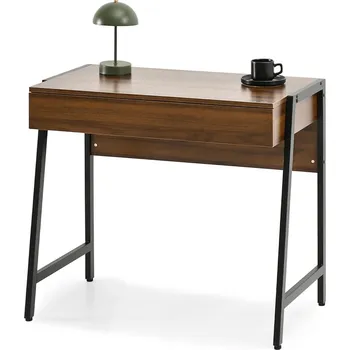 Křeslo Mebel Partner Norsinimo (ořech + černá)