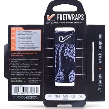 Gruvgear FretWraps Bandana Black Small + prodloužená záruka 3 roky