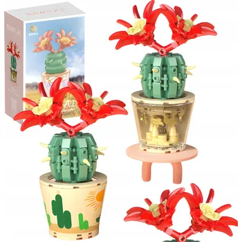 ostatní stavebnice Květinové Stavebnice sada květin, Květináč 3D dekorativní Puzzle