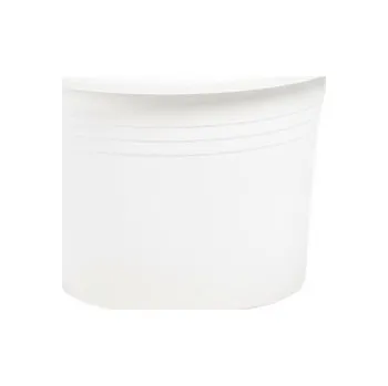 Obal na květináč Obal Narcis - bílý 25 cm