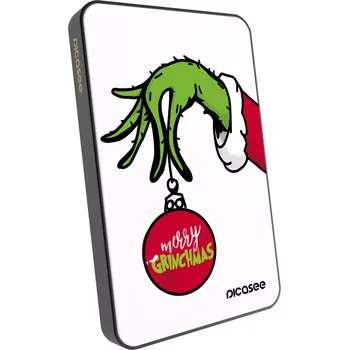 Powerbanka Picasee Powerbanka s MagSafe 5 000 mAh Šedá - Grinch