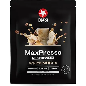 Iontový nápoj MaxiNutrition MaxPresso White Chocolate Mocha 30 g